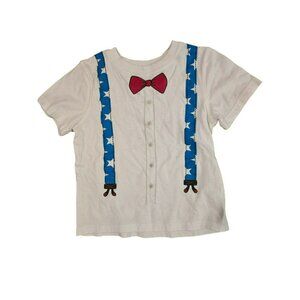 Jumping Beans Tuxedo T Shirt Tee Size 3T Toddler Gently Used